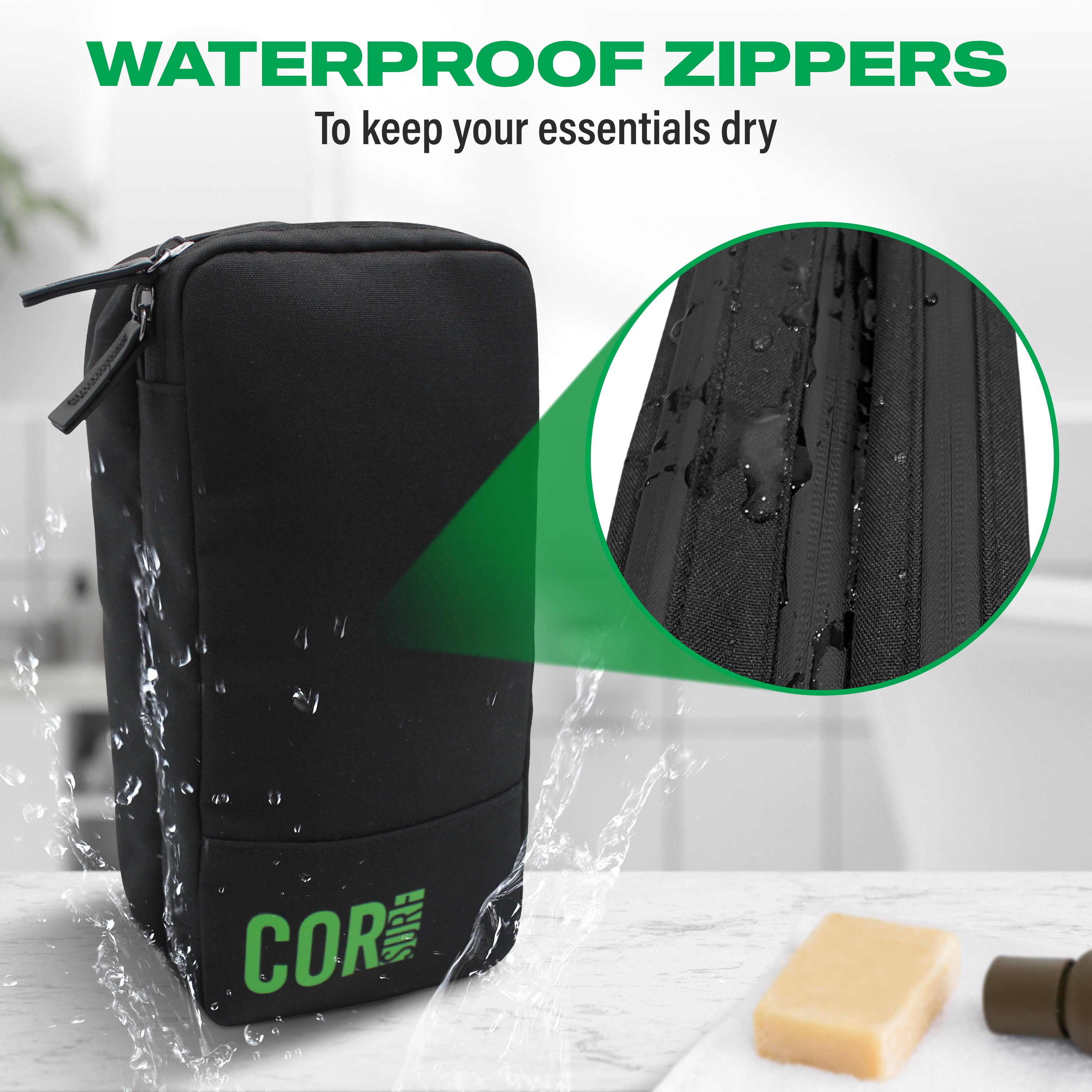 Compact Toiletry Travel Bag