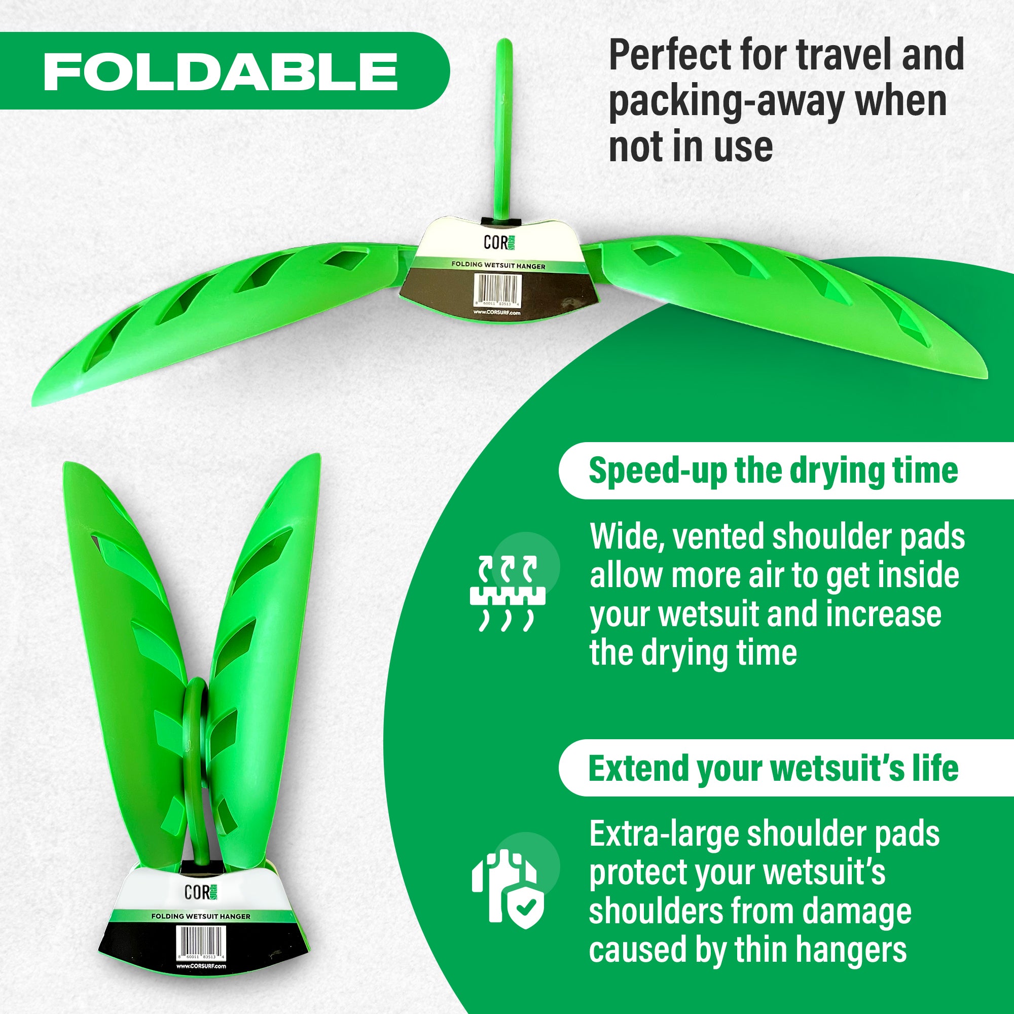 Folding Wetsuit Hanger