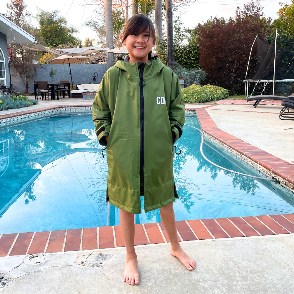 Kids swim parka
