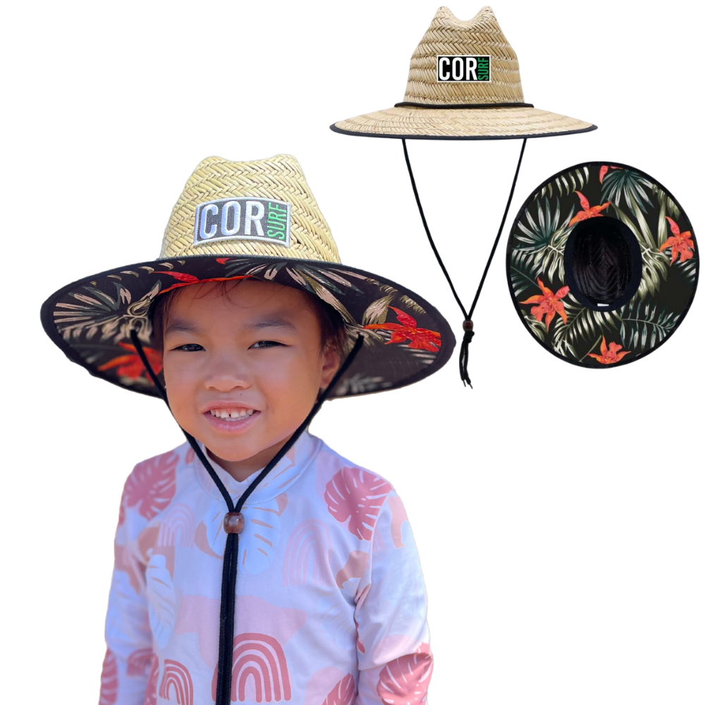 Cor Surf Straw Lifeguard Sun Hat L-XL / Sarape