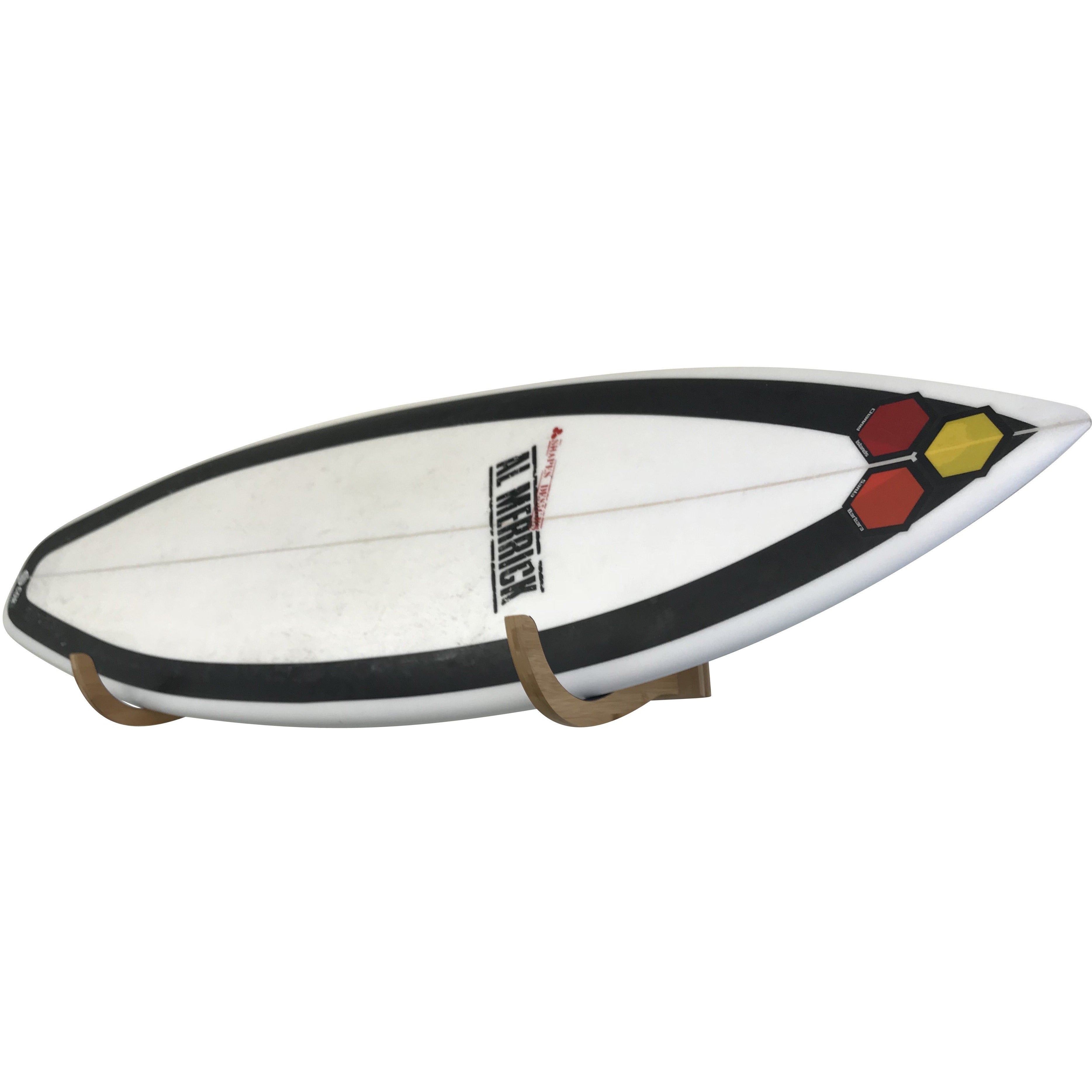 Surfboard Wood Display Wall Rack