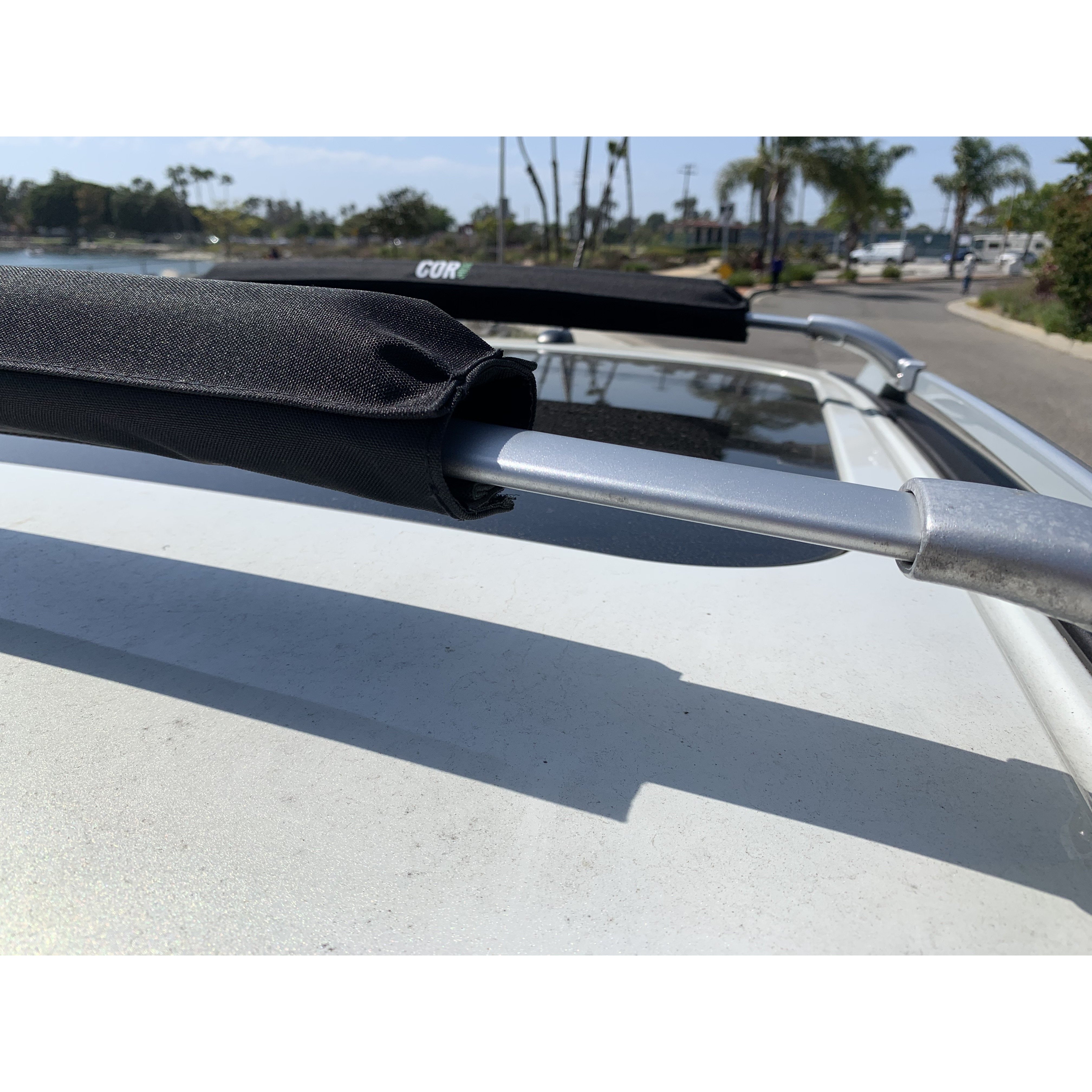 Aero Roof Rack Pads Two Sizes 28" and 19" - Narrow Flat Bars