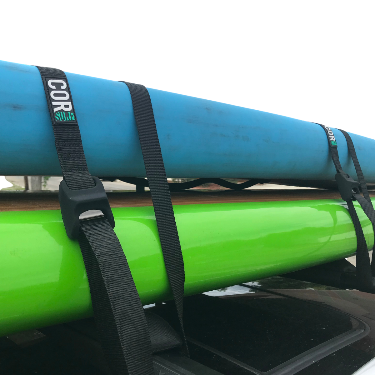 scratch resistant surf kayak paddleboard sup tie down straps