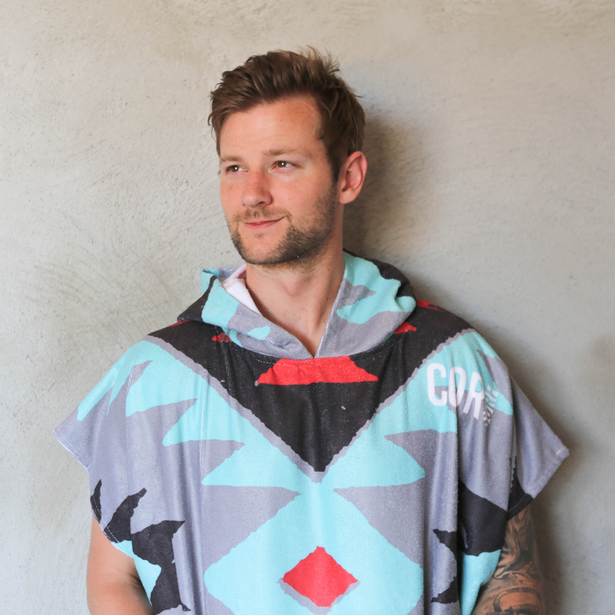 kids changing towel poncho for the beach, surf or pool  adult large tribal tech