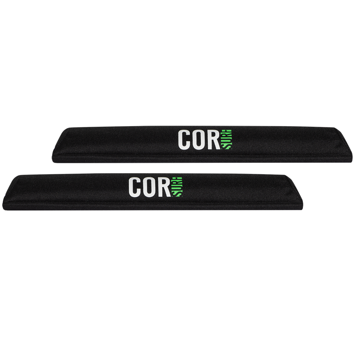 White roof shop rack pads