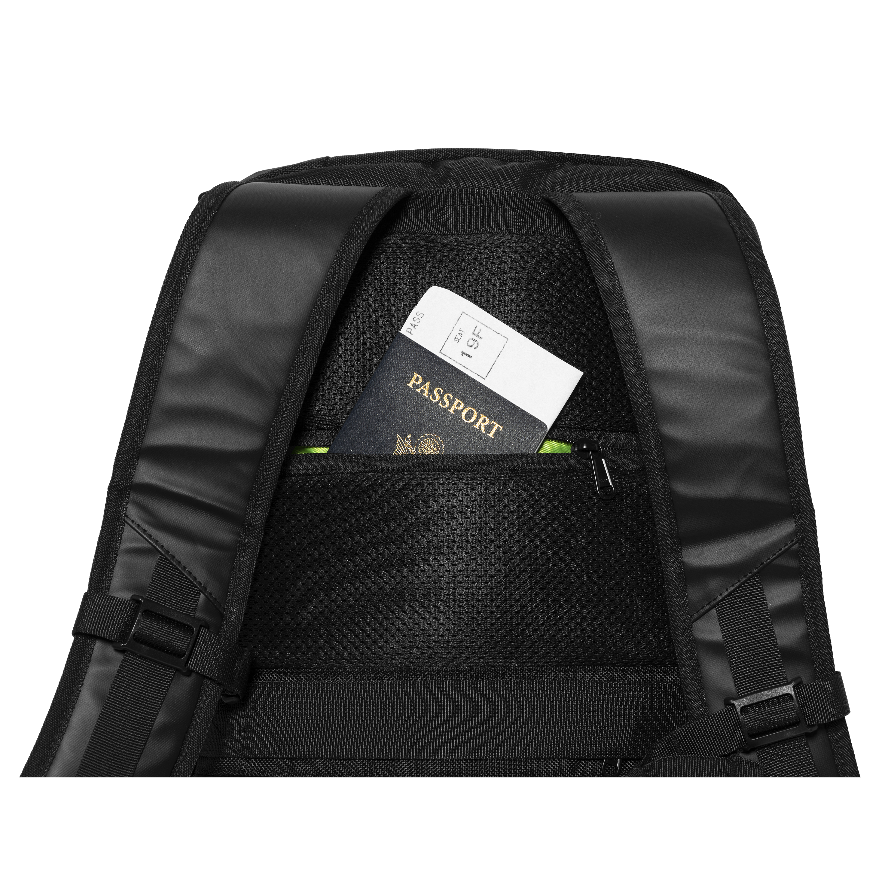 island hopper luggage carry-on travel backpack secret pocket passport