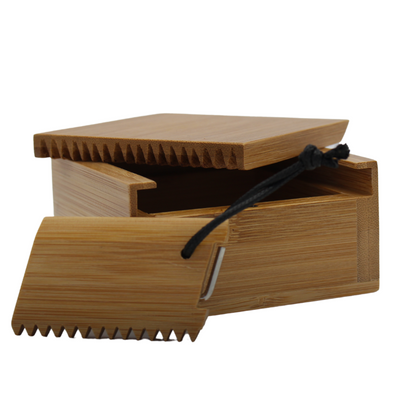 Bamboo Wax Comb and Box Set