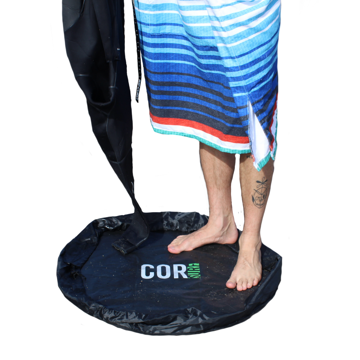 wetsuit changing wet bag and mat