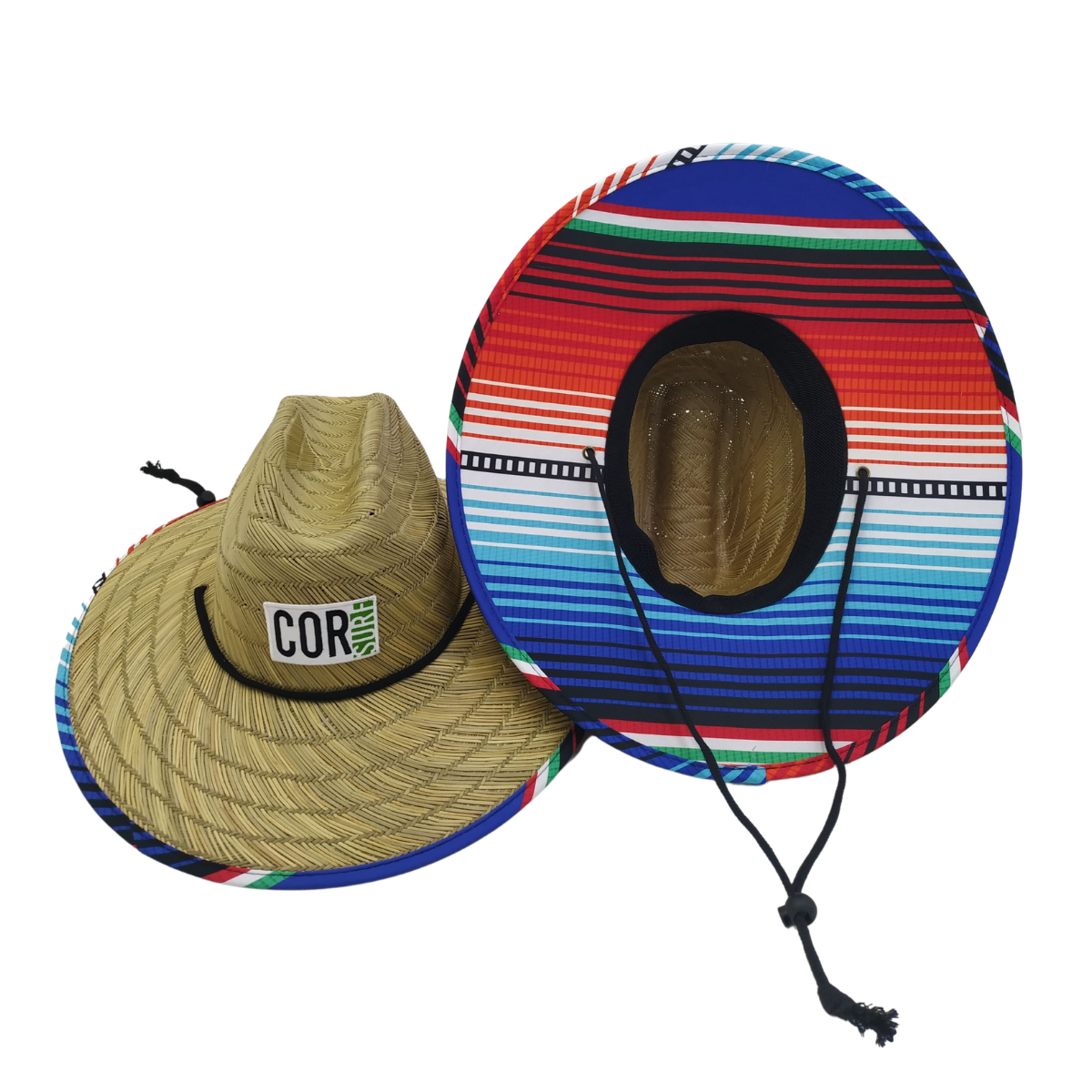 lifeguard straw sun hat cor surf sarape