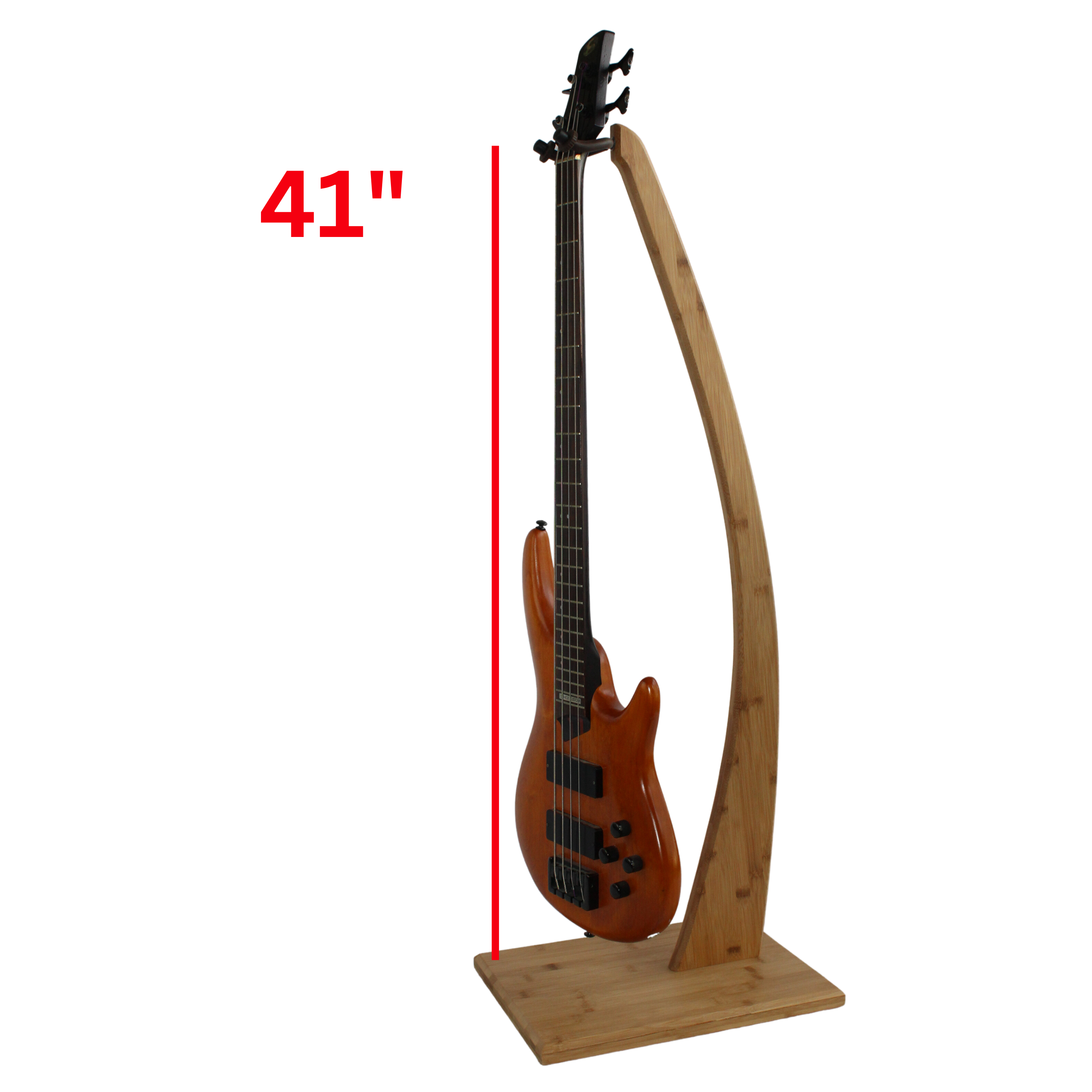 Bamboo Guitar Stand