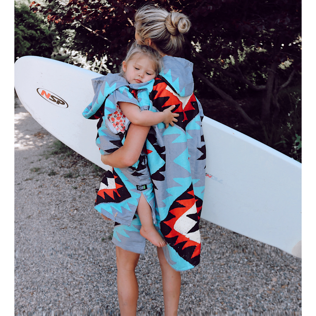 changing towel poncho for men or women adults and kids medium