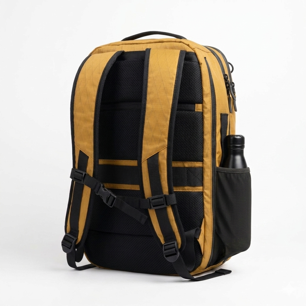 island hopper carry on travel backpack 28L straps