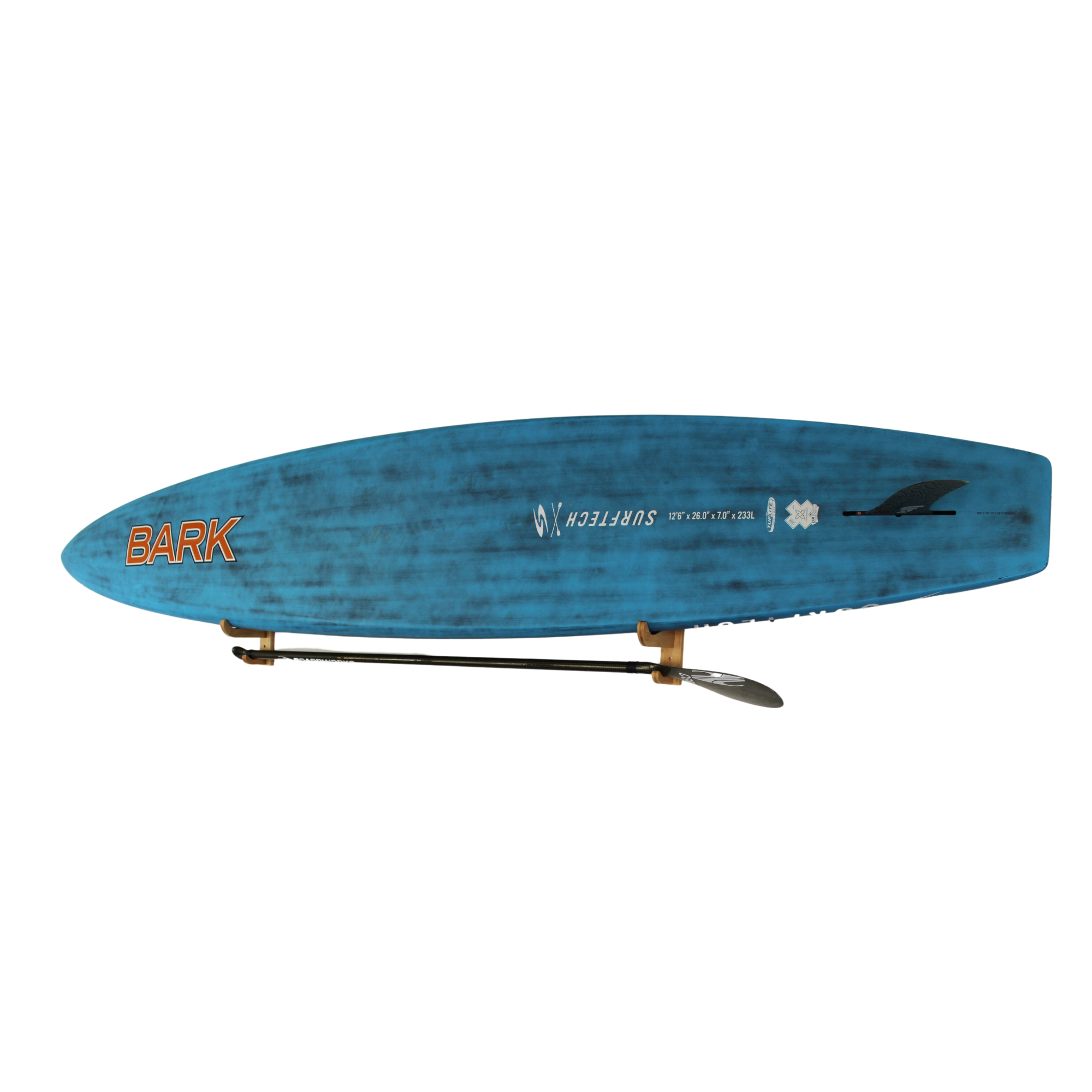 Bamboo Wood Surf and Paddleboard Rack