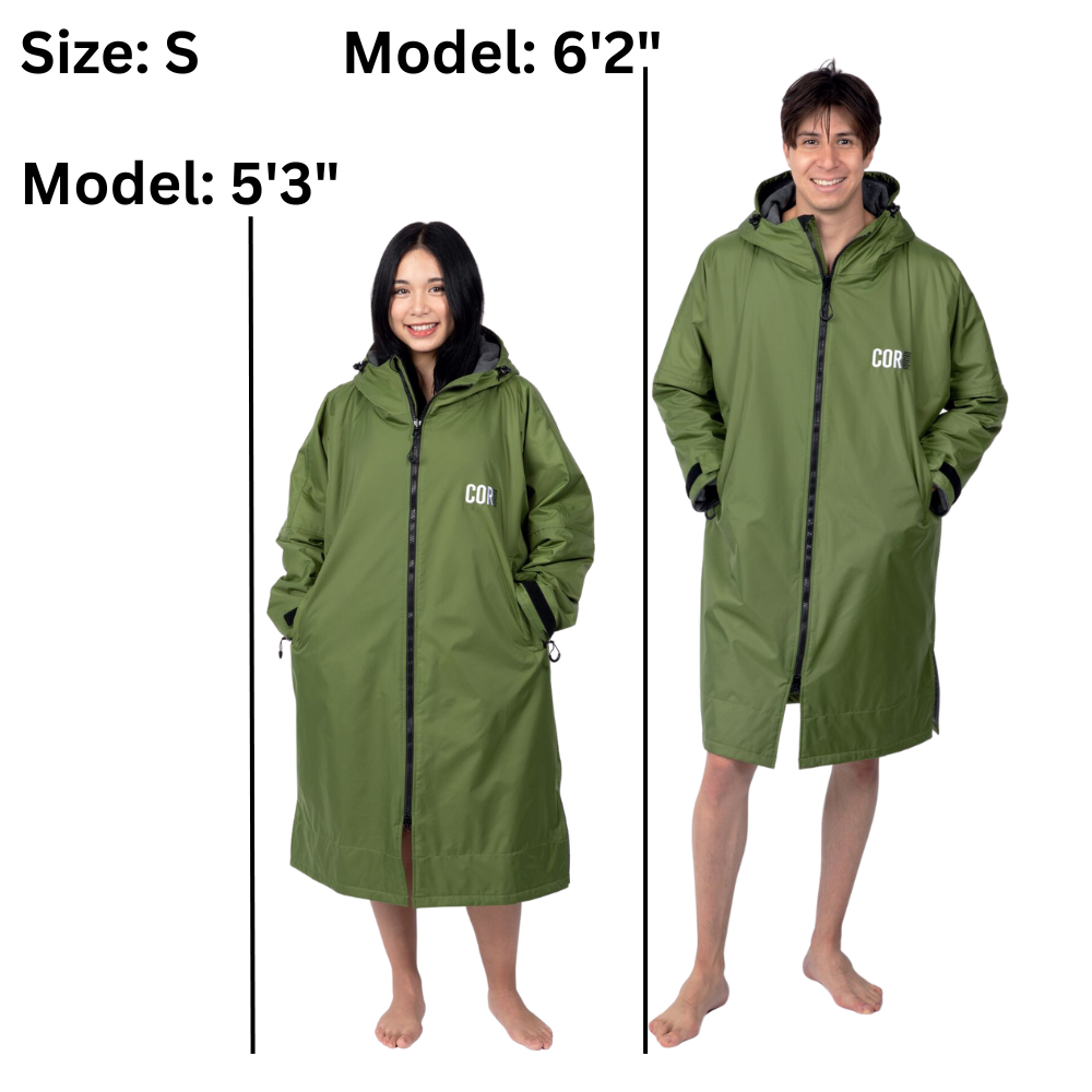 Waterproof Swim Parka (COR Green)