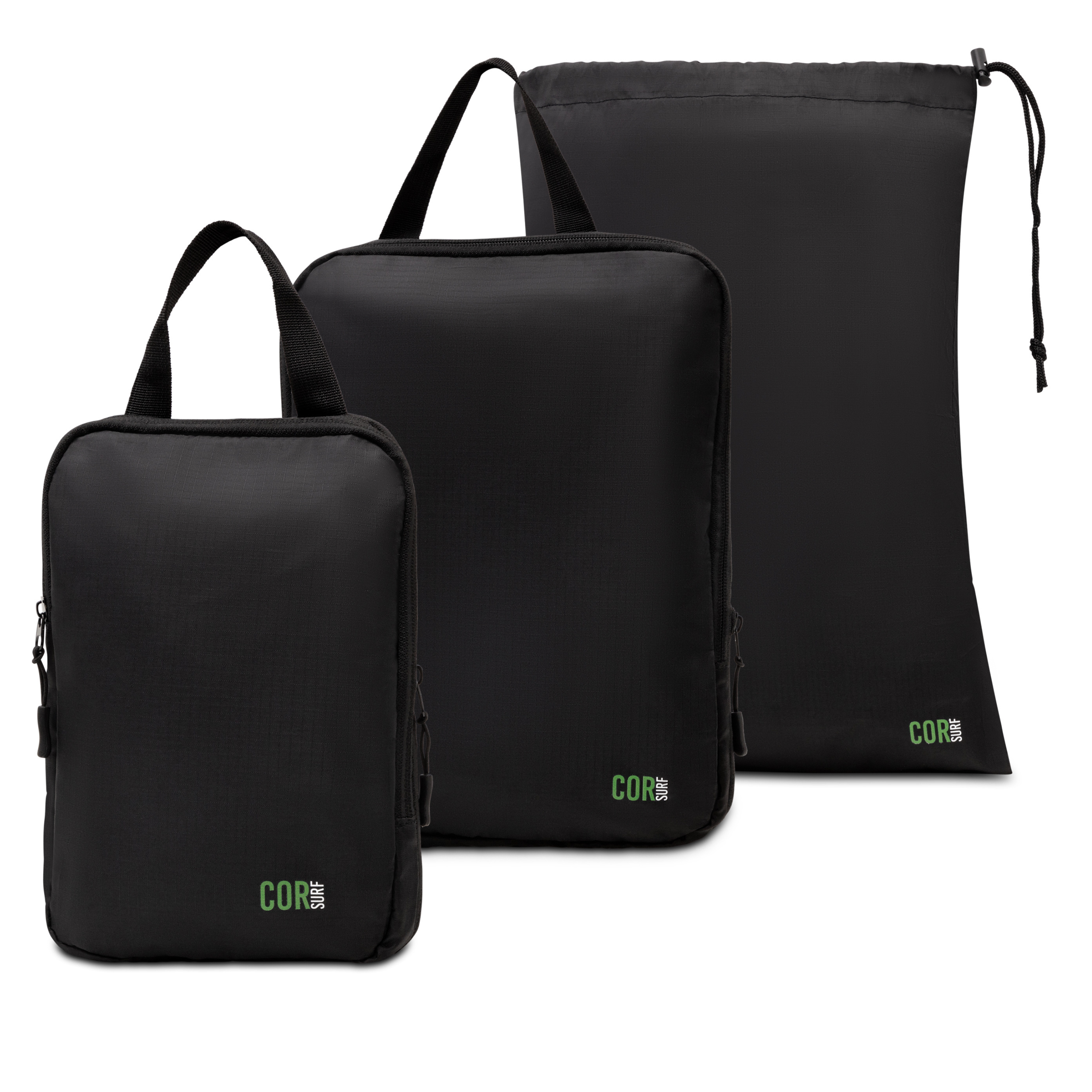 Island Hopper Travel Bundle - Backpack + Toiletry Bag + Compression Packing Cubes with YKK