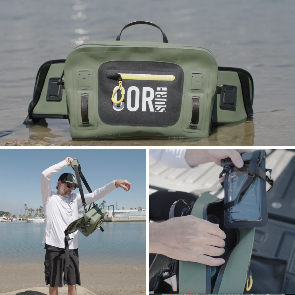 fanny pack waterproof for fly fishing sup rafting kayaking and more