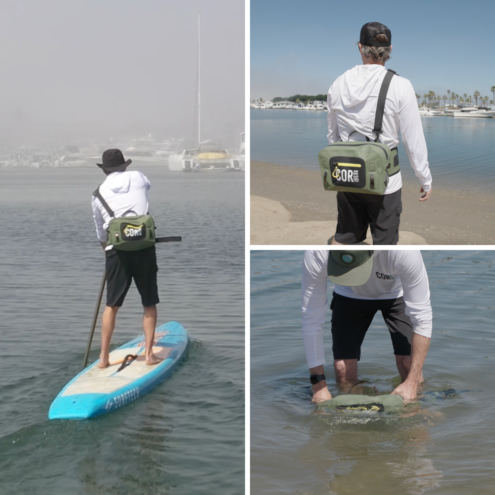 waterproof fanny pack for fishing stand up paddleboarding and more