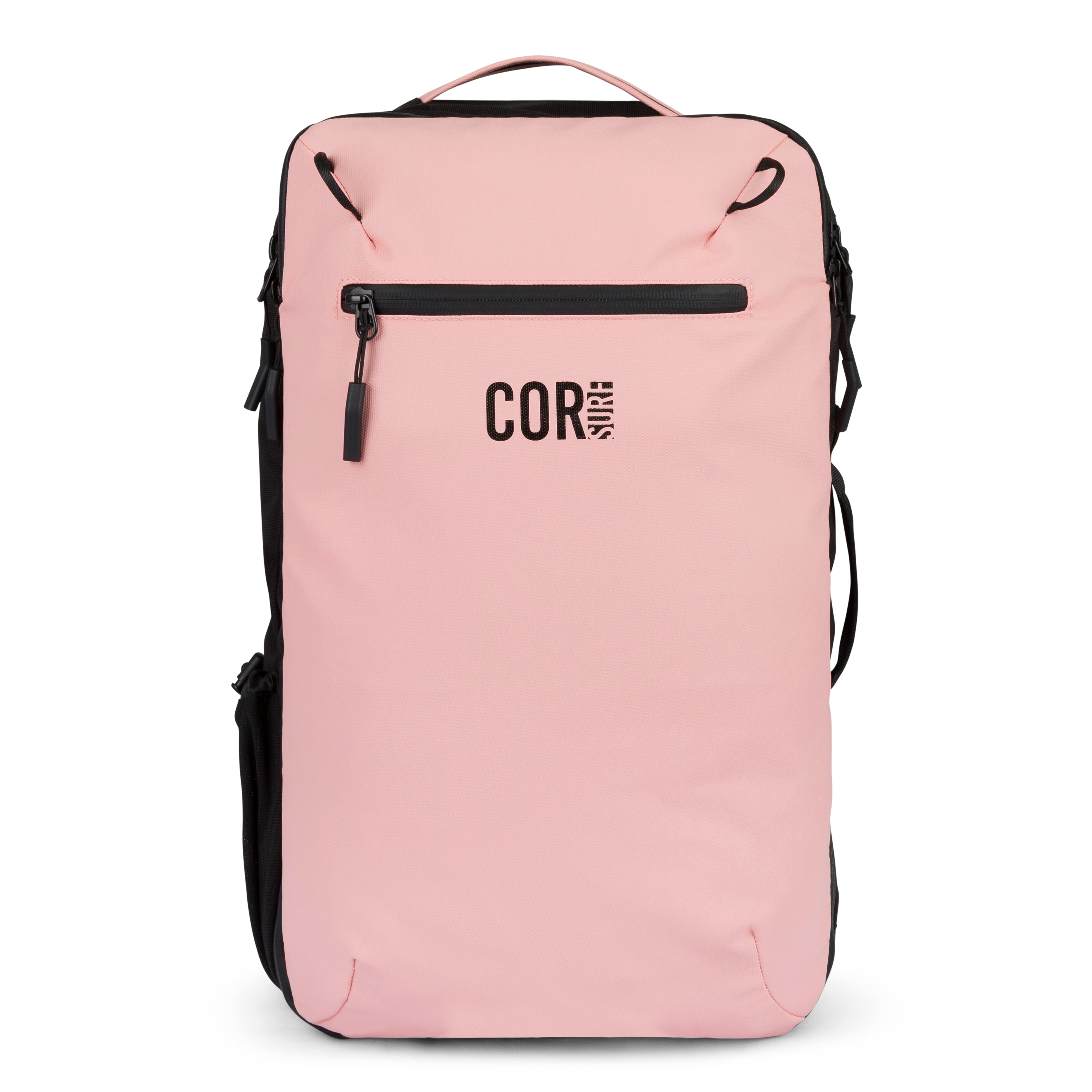The island hopper carry on travel backpack personal item in limited edition pink
