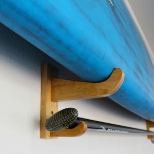 sup wall mount with paddle storage hook