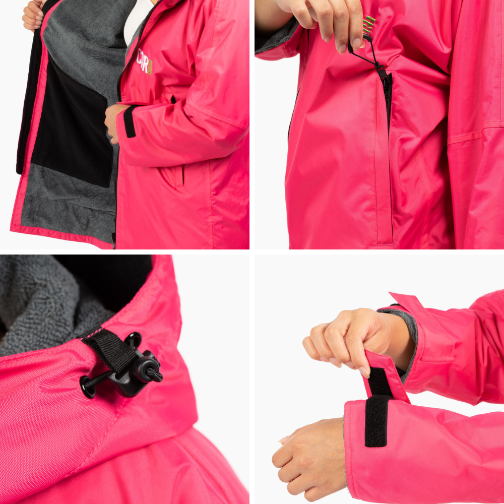 Waterproof Swim Parka (Pink)