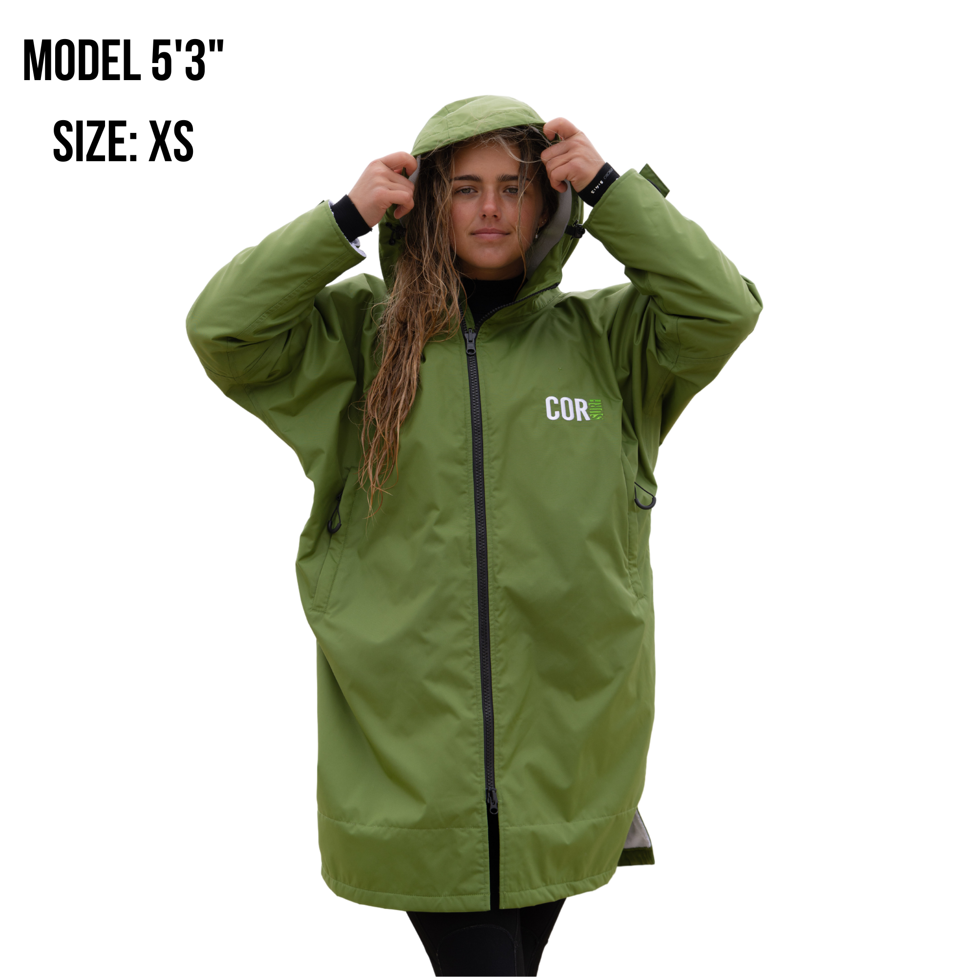 Waterproof Swim Parka (COR Green)