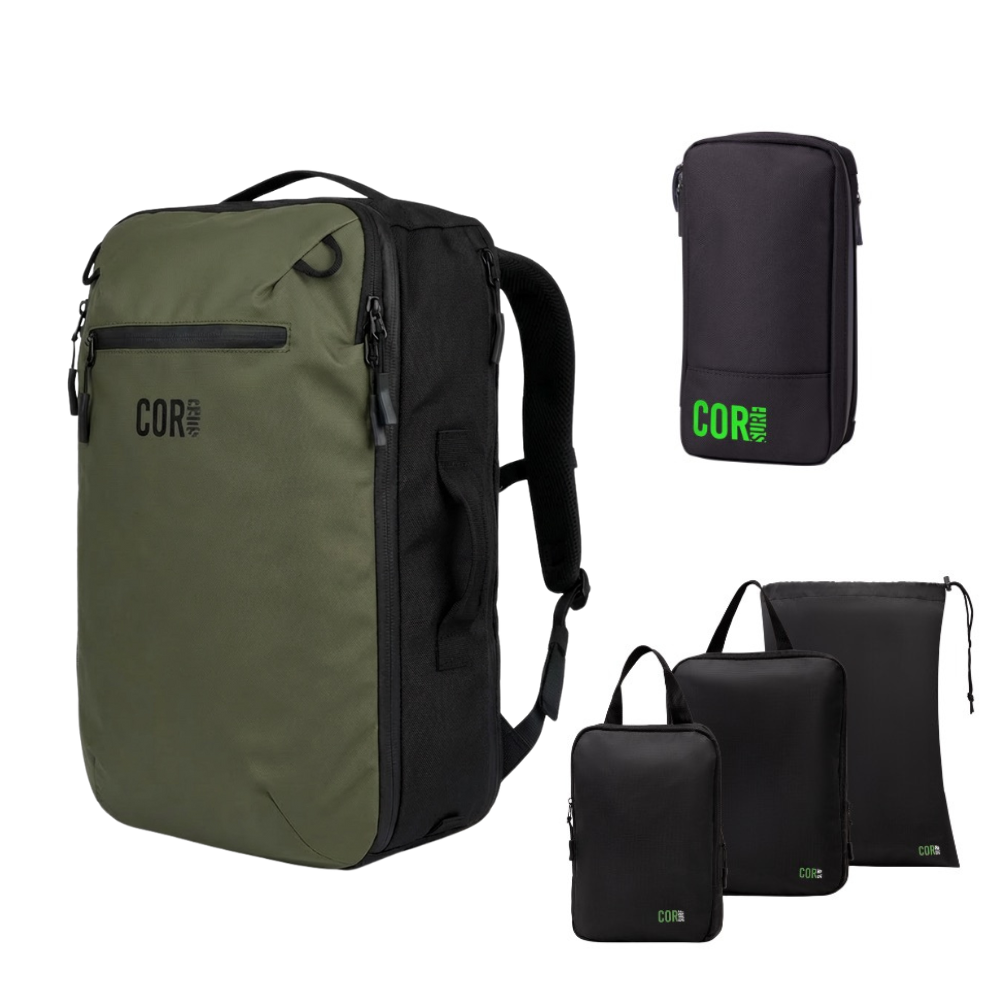 Island Hopper Travel Bundle, 40L / Pink