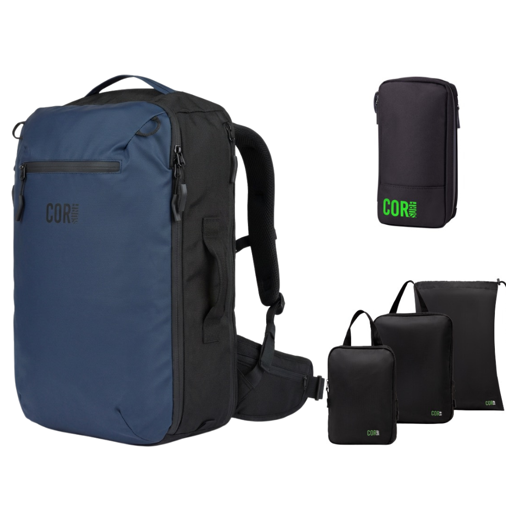 Island Hopper Travel Bundle, 40L / Black