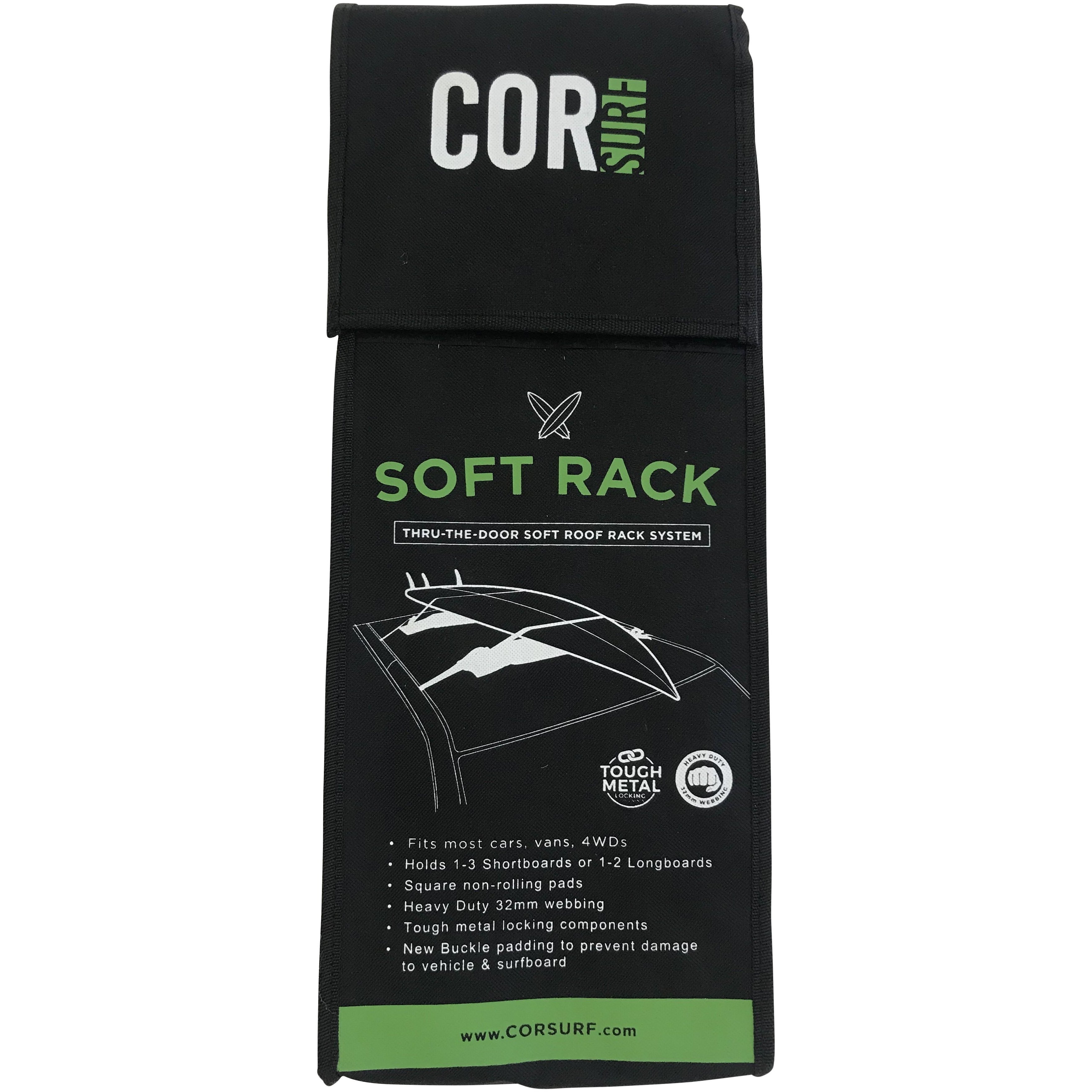 Soft Car Racks | Universal Fit Roof Rack for Surf, SUP Canoe or Kayak
