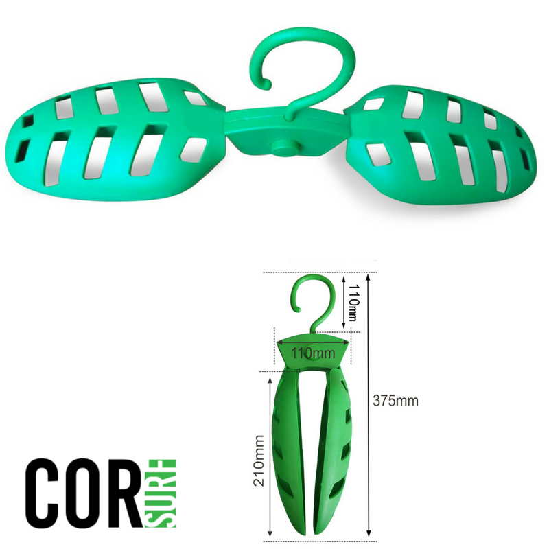 cor surf folding wetsuit hanger