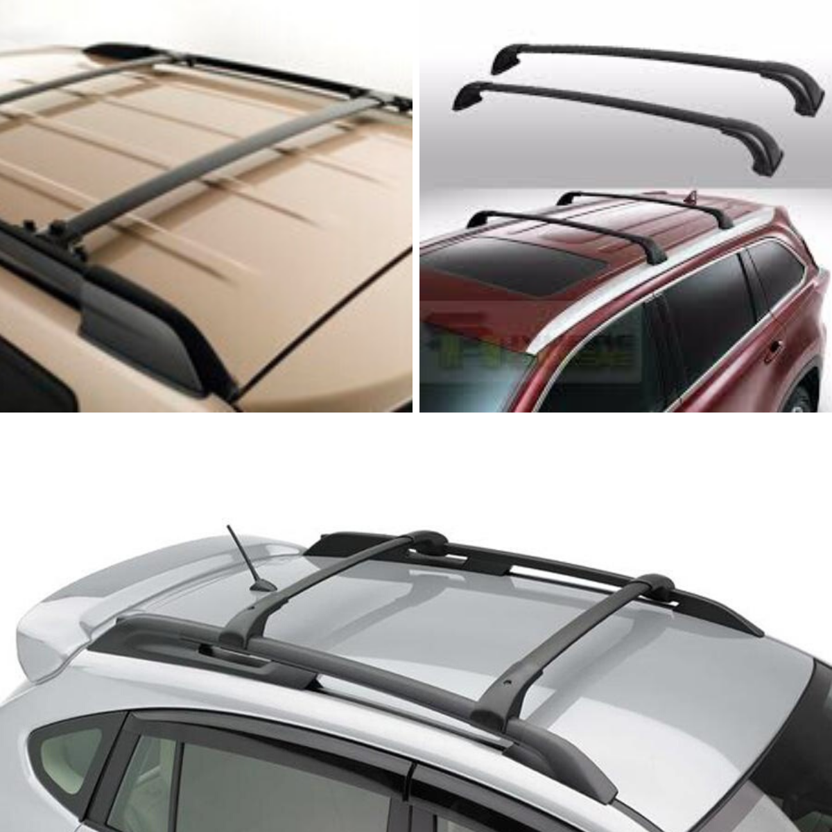 Aero Roof Rack Pads Two Sizes 28" and 19" - Small Flat Bars
