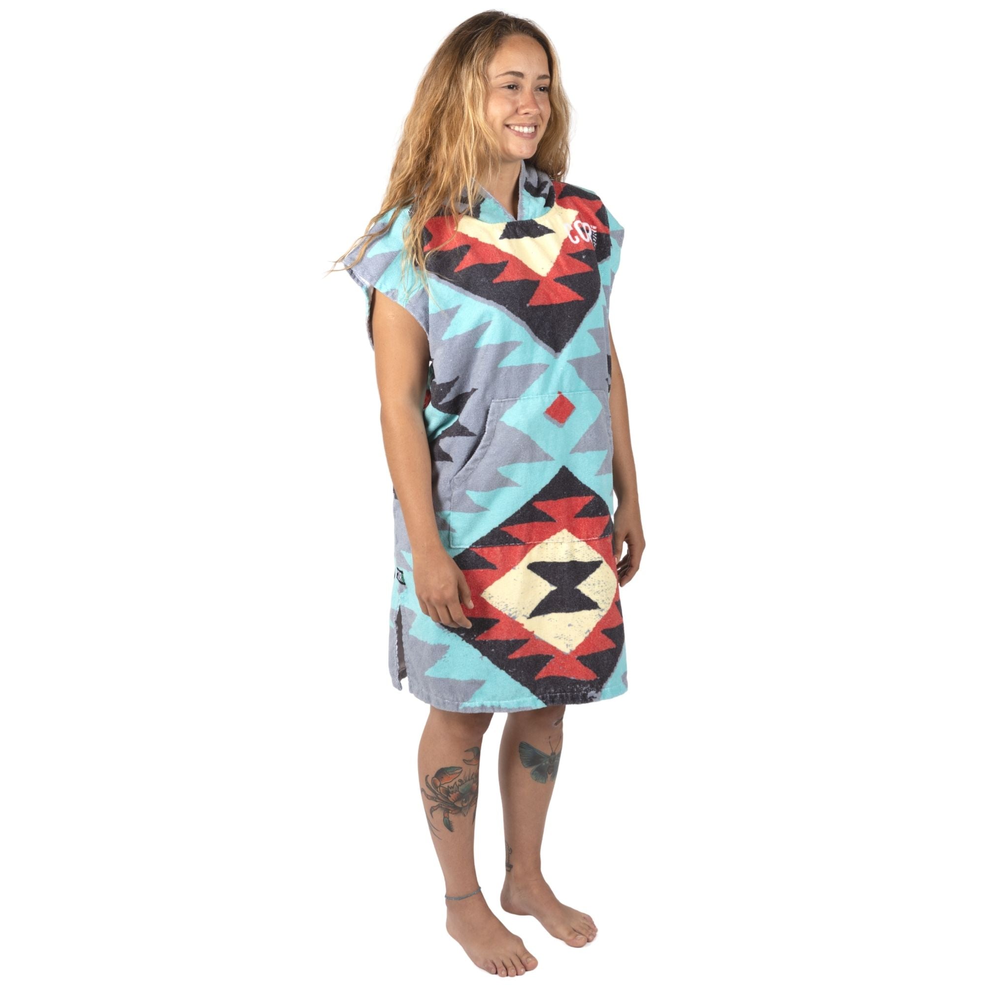 changing towel poncho for men or women adults and kids medium