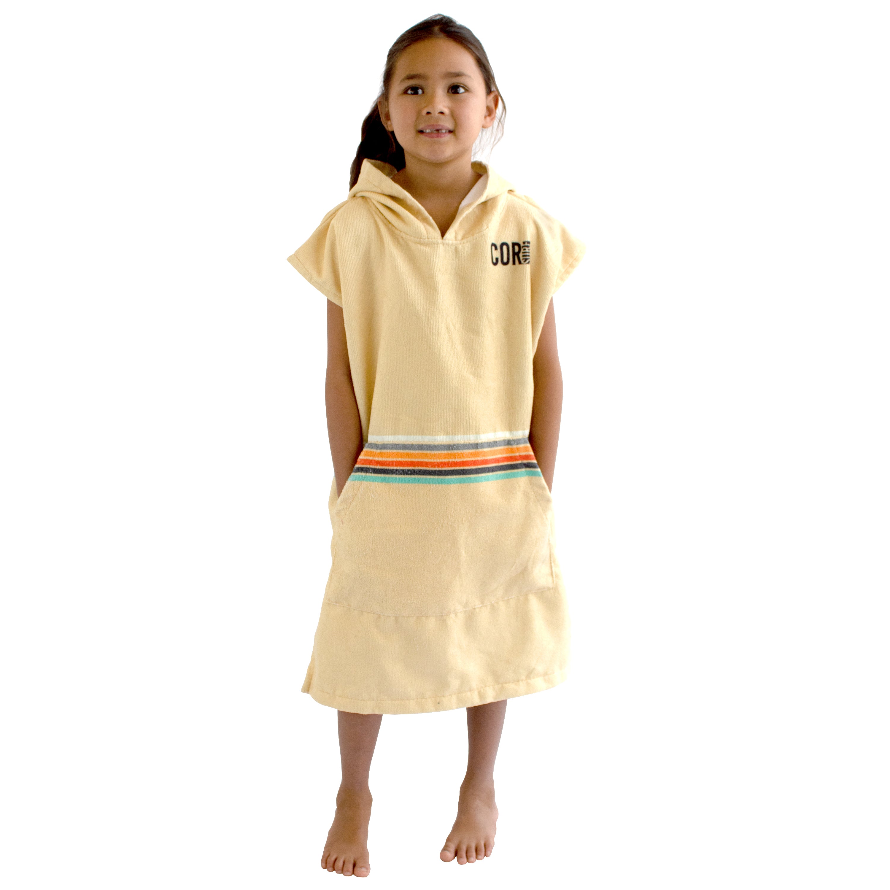 kids changing swim towel poncho for girls and boys