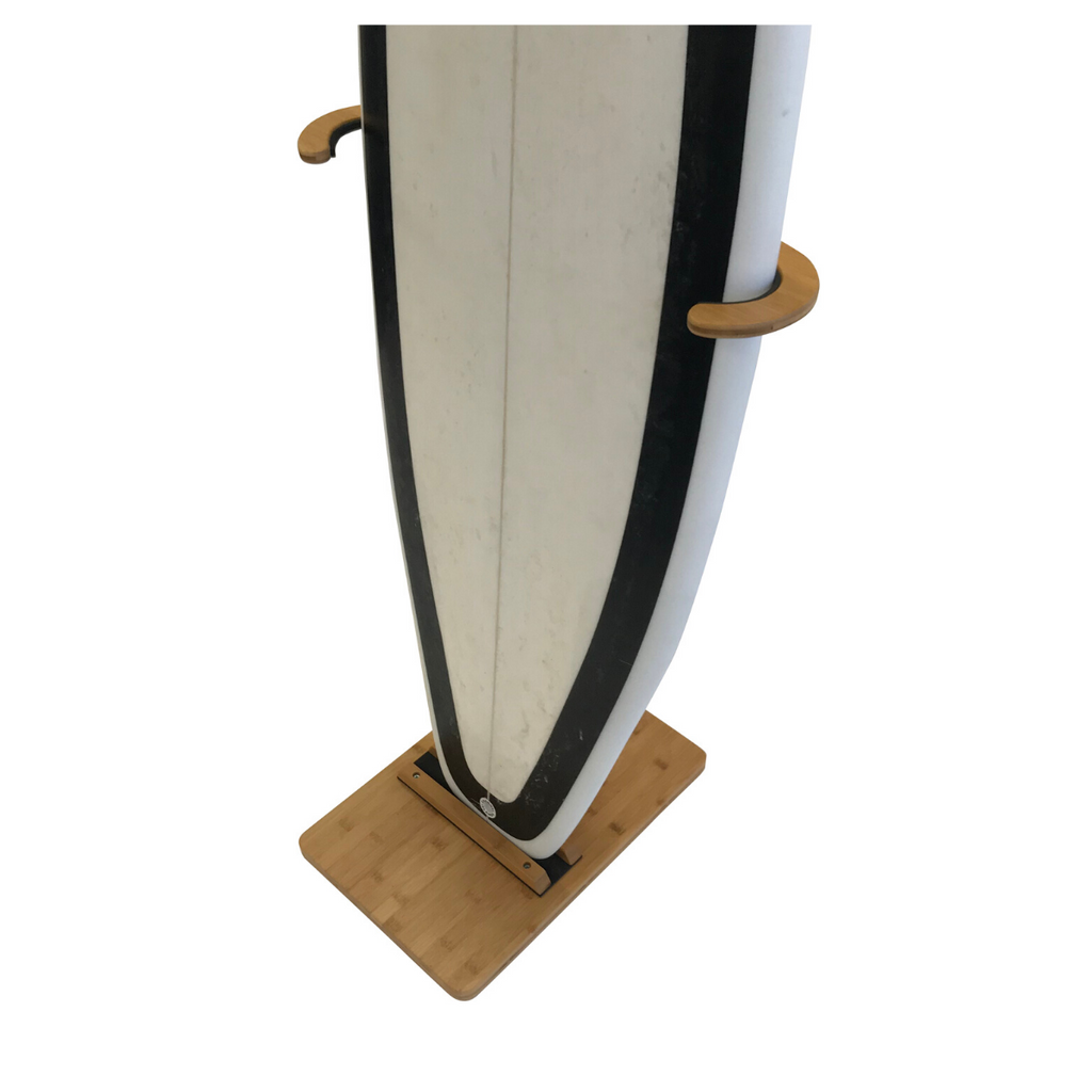 Bamboo Surfboard Display Stand | Longboards or Shortboards – COR Surf Bamboo Surfboard Display Stand | Longboards or Shortboards – COR Surf