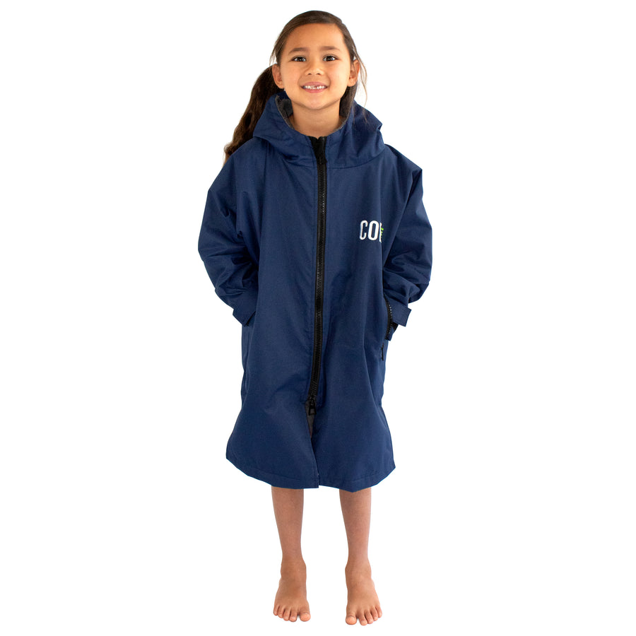 Kids Swim Parka Ages 47 COR Surf