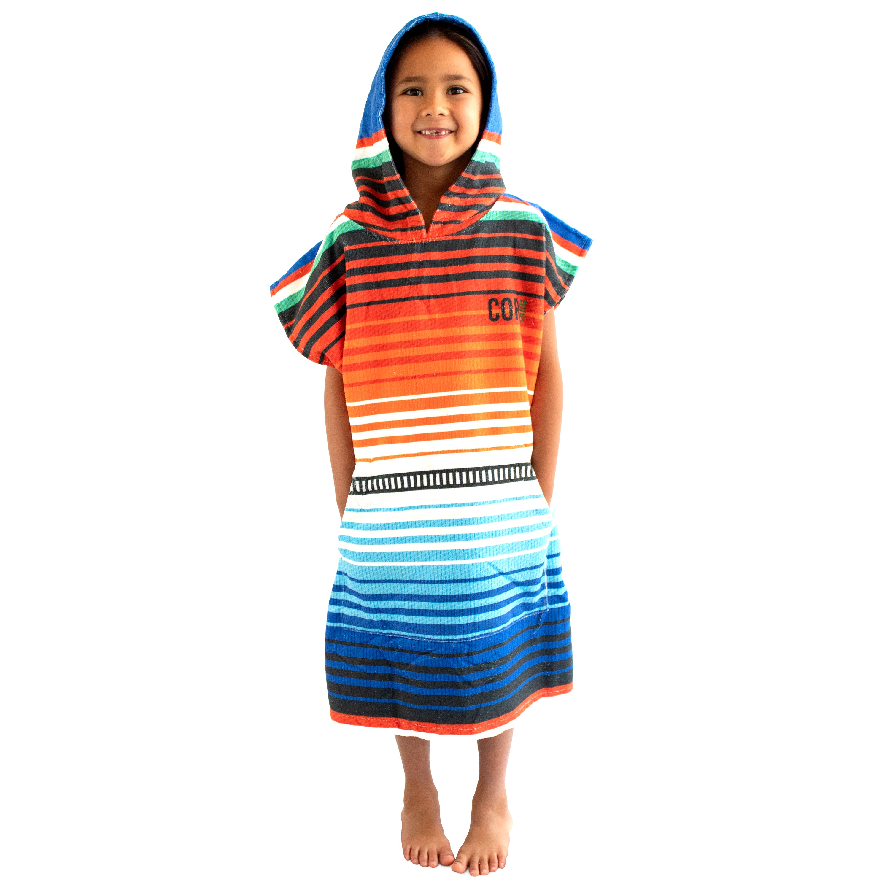 kids swimming pool towel poncho sarape girls and boys