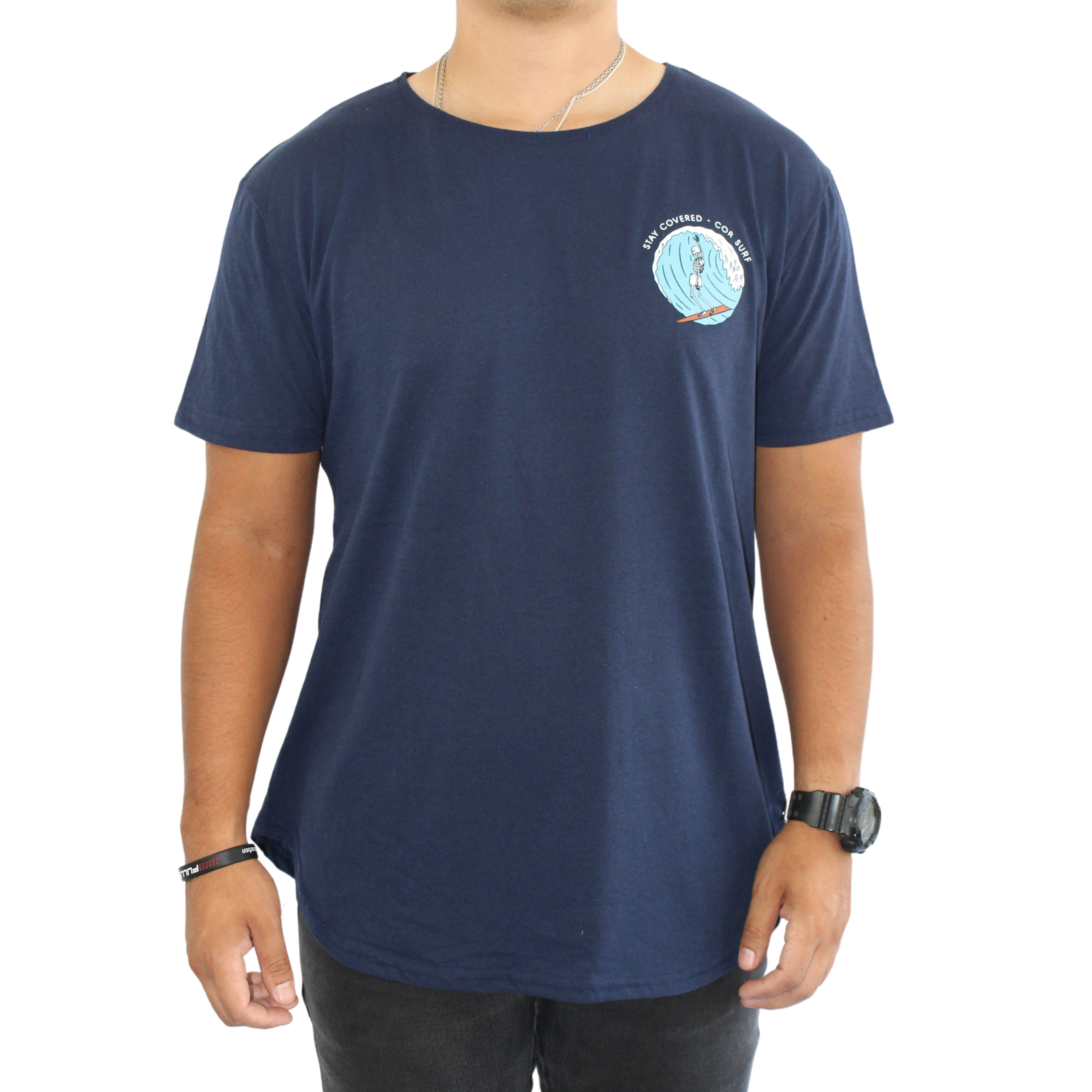 recycled crew tshirt cor surf surfer