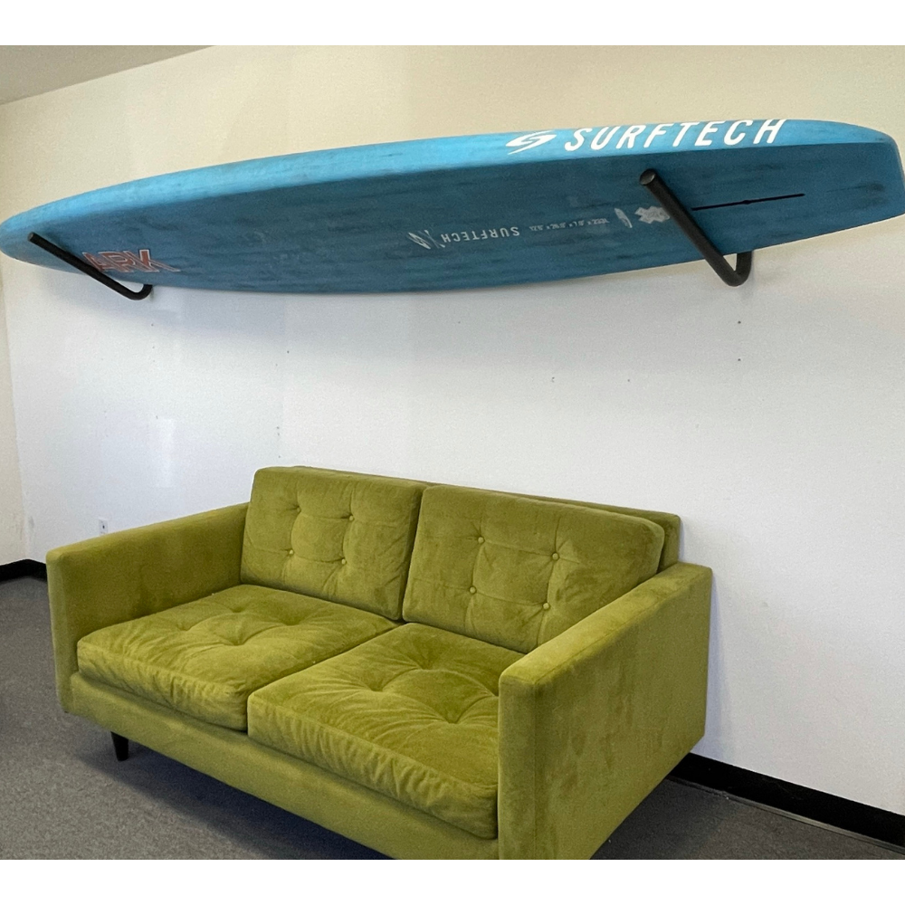 Longboard or Paddleboard SUP Wall Rack (Indoor Outdoor)