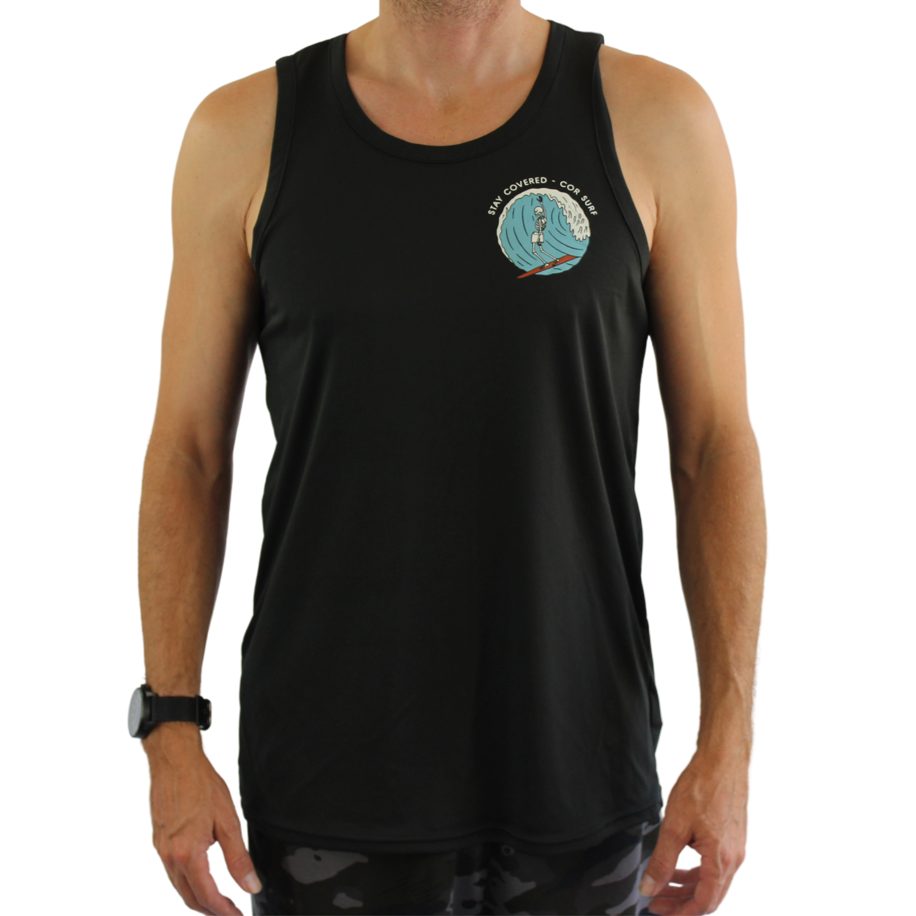 Mens Performance Poly Tank