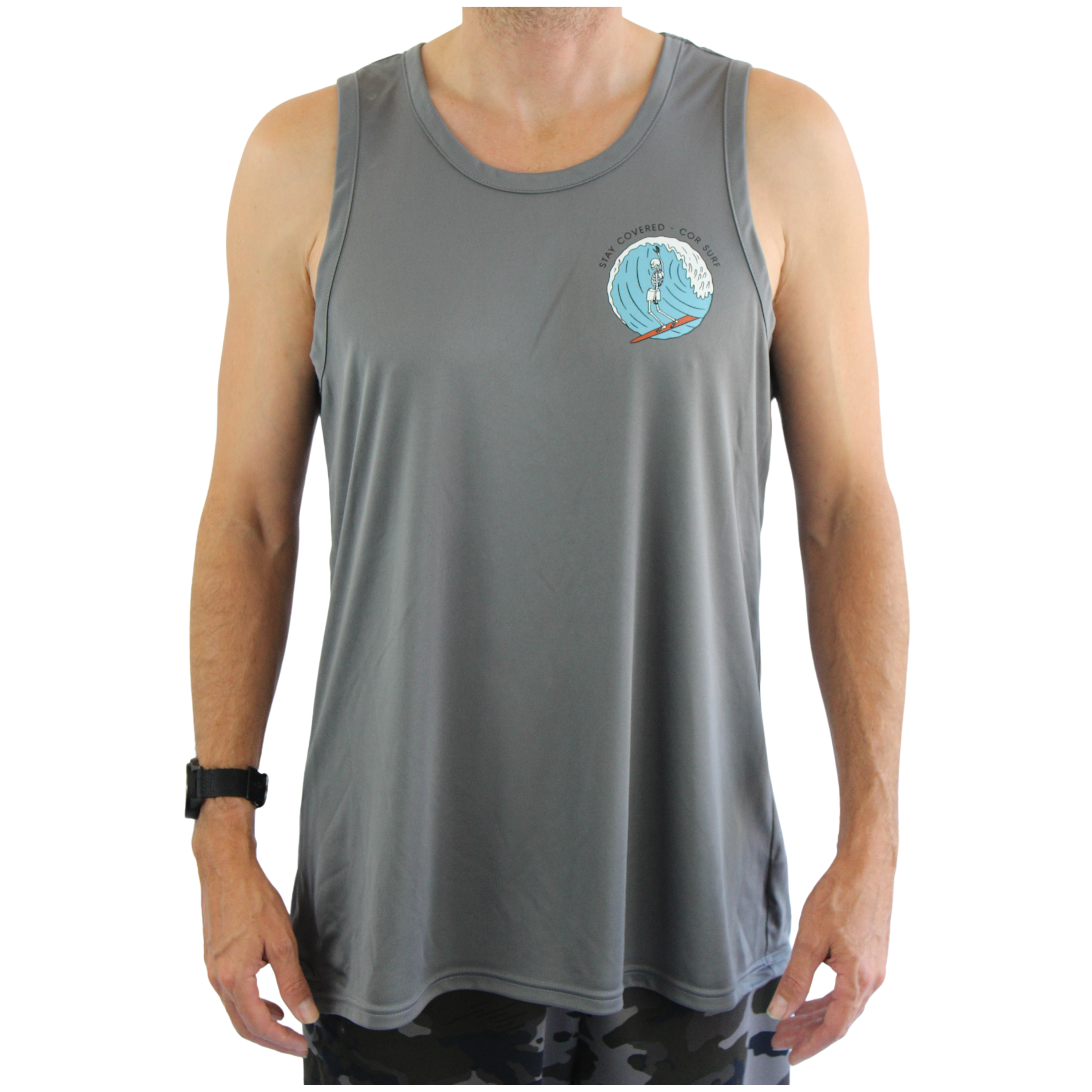 Mens Performance Poly Tank