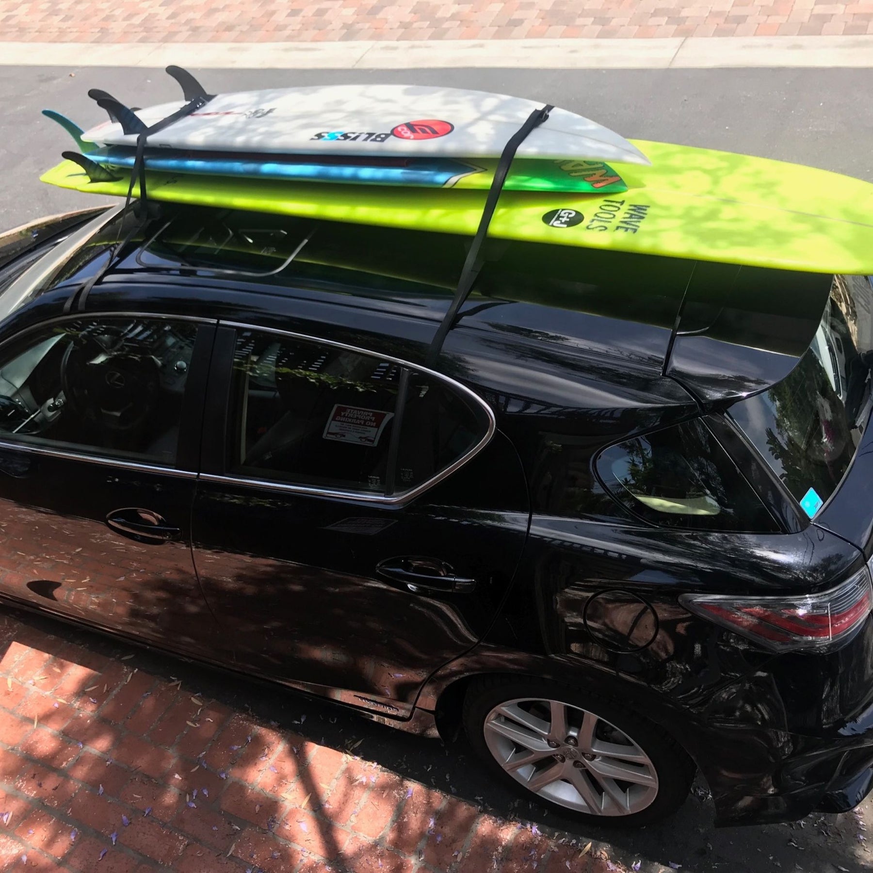 Soft Car Racks Universal Fit Roof Rack for Surf, SUP Canoe or Kayak